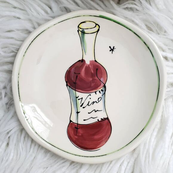 Julia Junkin Studio Vintage Snack Dessert Plates Set of 6 - Picture 5 of 8